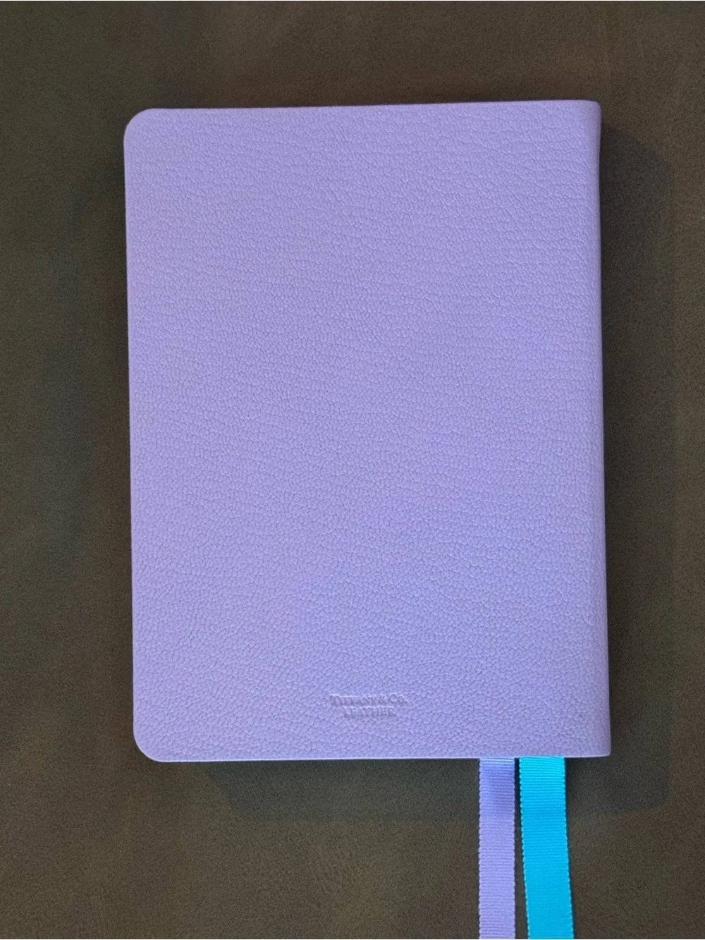 Tiffany & Co. Pink Notebook with White Logo